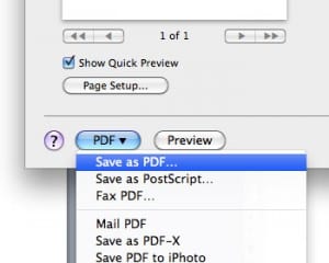 How to Print as PDF file on a mac – MacTip