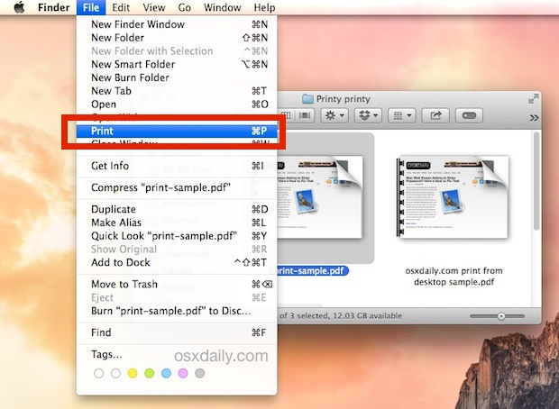 How to Print as PDF file on a mac - MacTip
